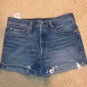 Levi’s high waisted shorts